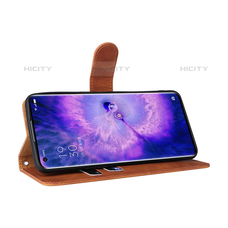 Coque Portefeuille Livre Cuir Etui Clapet L01Z pour Oppo Find X5 Pro 5G Plus