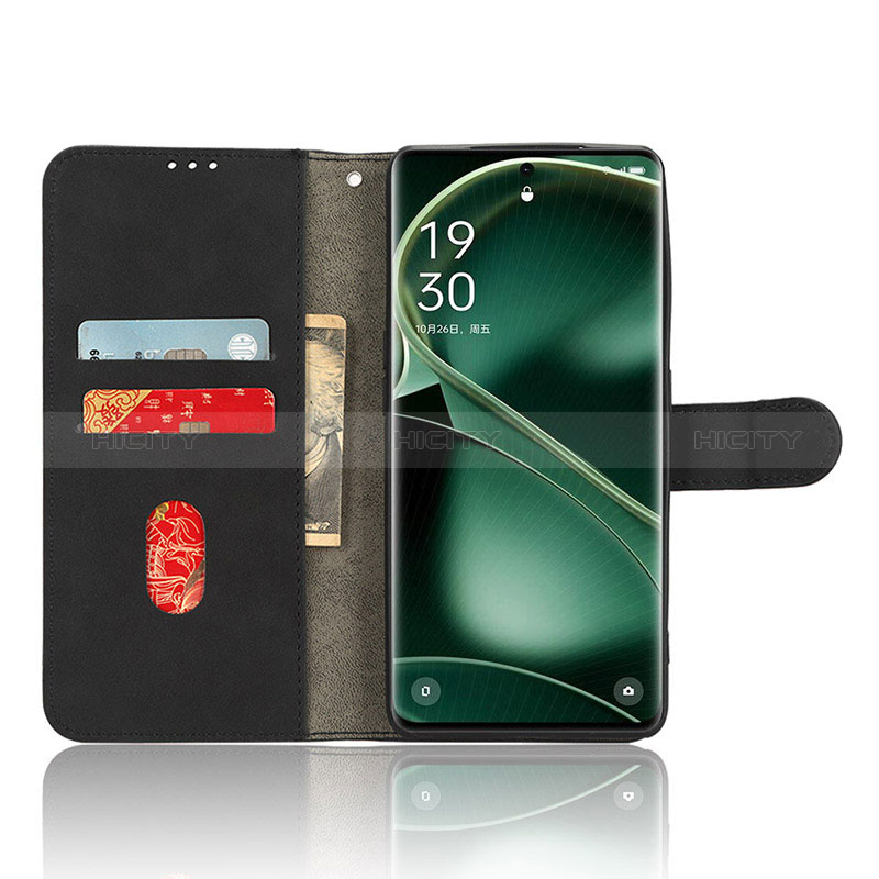 Coque Portefeuille Livre Cuir Etui Clapet L01Z pour Oppo Find X6 5G Plus