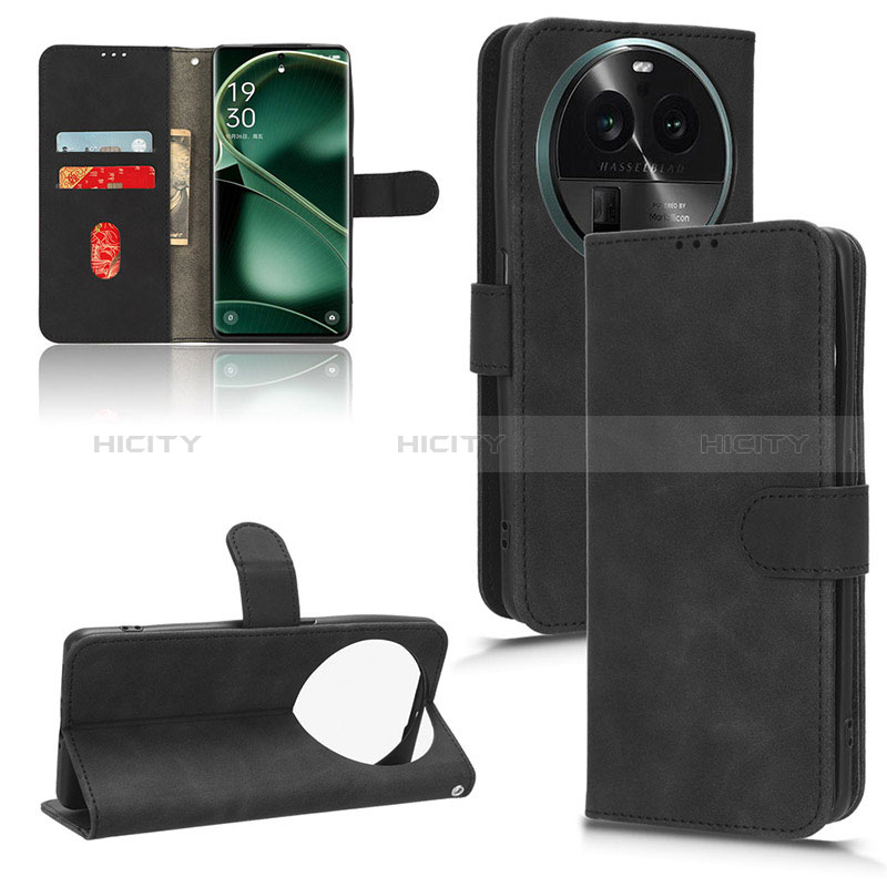 Coque Portefeuille Livre Cuir Etui Clapet L01Z pour Oppo Find X6 5G Plus