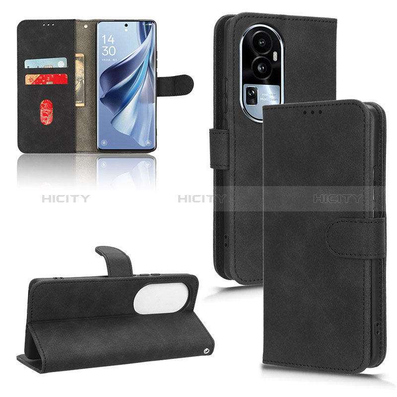 Coque Portefeuille Livre Cuir Etui Clapet L01Z pour Oppo Reno10 Pro+ Plus 5G Plus