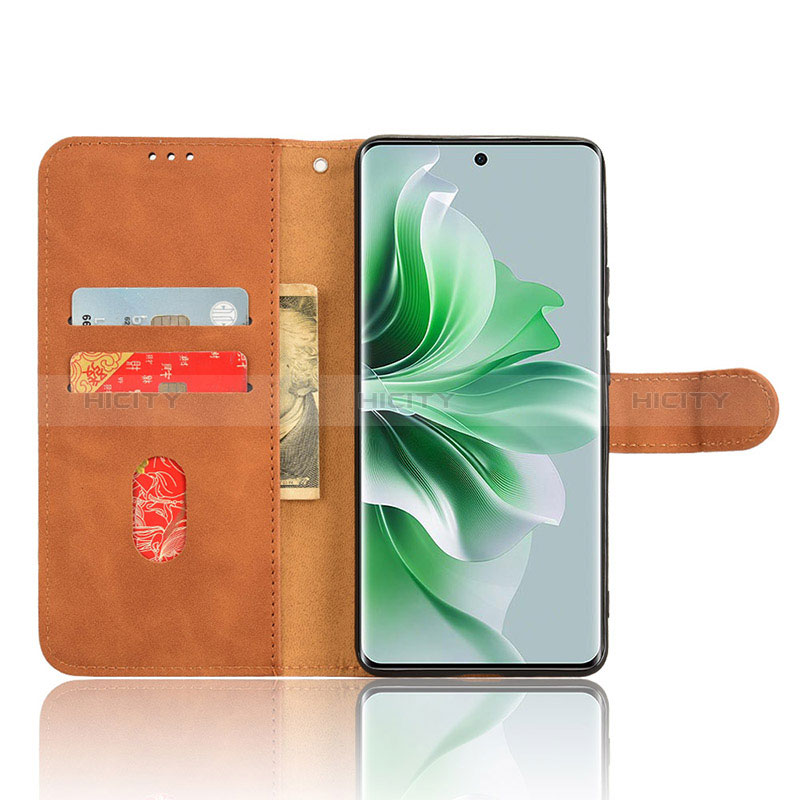 Coque Portefeuille Livre Cuir Etui Clapet L01Z pour Oppo Reno11 5G Plus