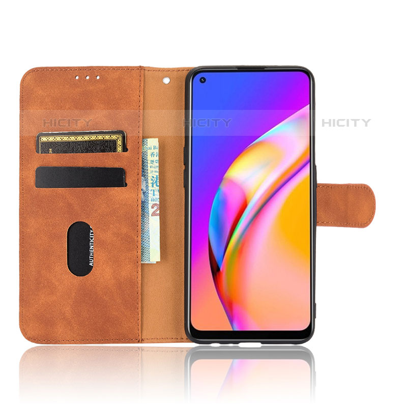 Coque Portefeuille Livre Cuir Etui Clapet L01Z pour Oppo Reno5 Lite Plus