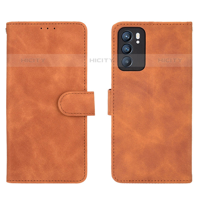 Coque Portefeuille Livre Cuir Etui Clapet L01Z pour Oppo Reno6 5G Plus