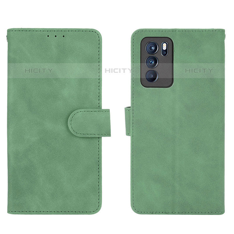 Coque Portefeuille Livre Cuir Etui Clapet L01Z pour Oppo Reno6 Pro 5G India Plus