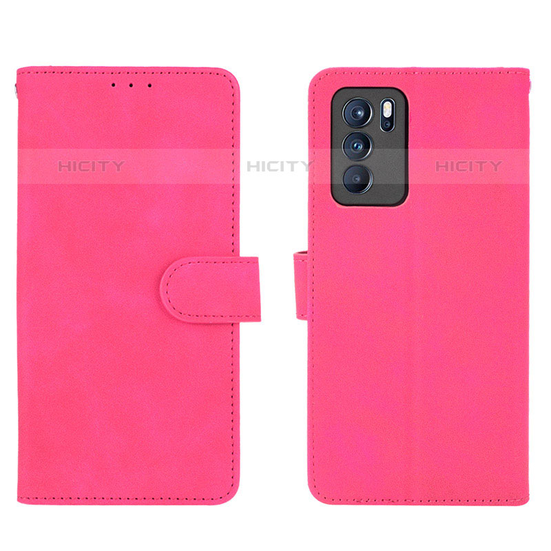 Coque Portefeuille Livre Cuir Etui Clapet L01Z pour Oppo Reno6 Pro 5G India Plus