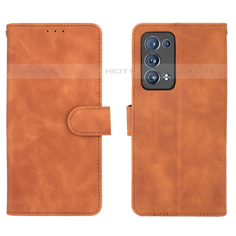 Coque Portefeuille Livre Cuir Etui Clapet L01Z pour Oppo Reno6 Pro+ Plus 5G Plus