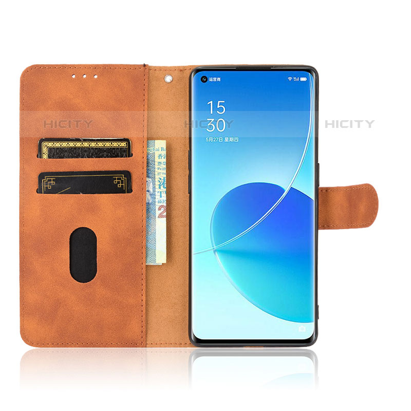 Coque Portefeuille Livre Cuir Etui Clapet L01Z pour Oppo Reno6 Pro+ Plus 5G Plus