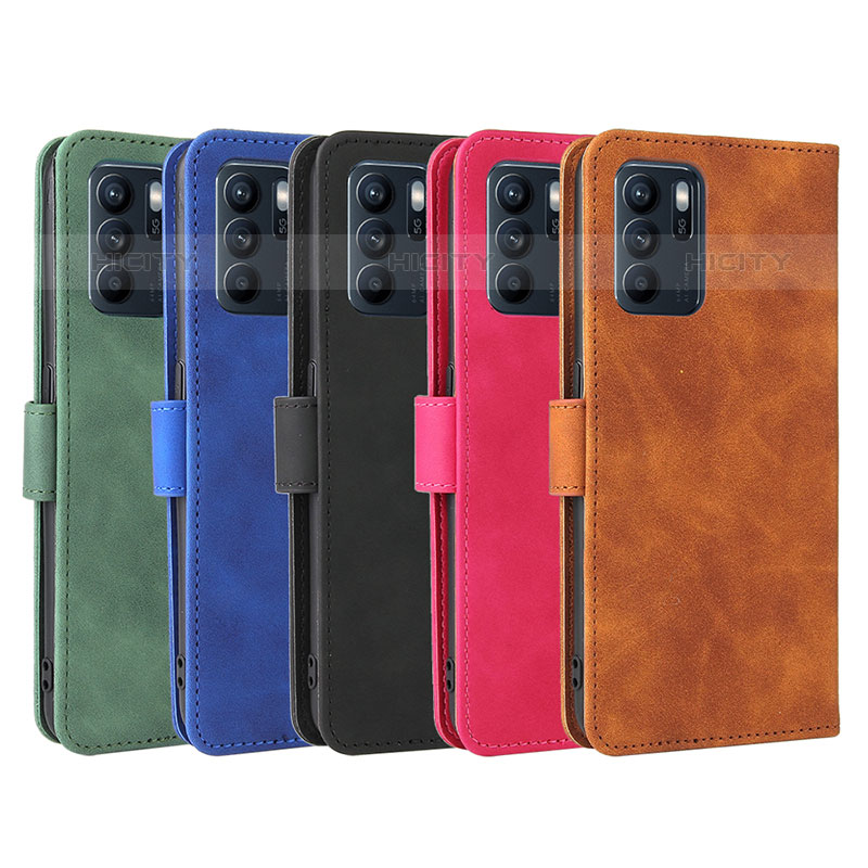 Coque Portefeuille Livre Cuir Etui Clapet L01Z pour Oppo Reno6 Z 5G Plus