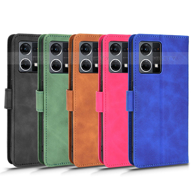 Coque Portefeuille Livre Cuir Etui Clapet L01Z pour Oppo Reno7 4G Plus