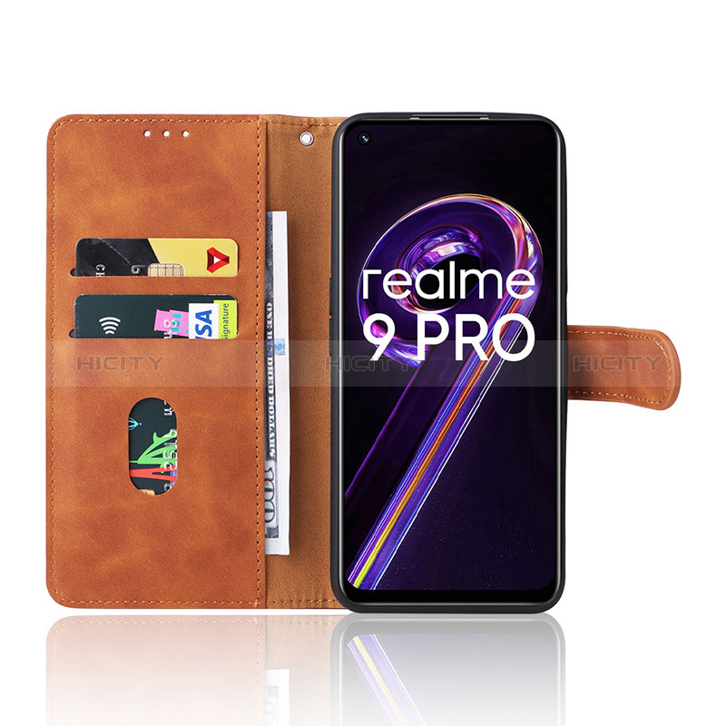 Coque Portefeuille Livre Cuir Etui Clapet L01Z pour Realme 9 5G Plus