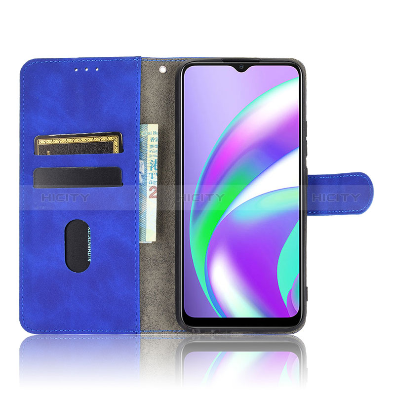 Coque Portefeuille Livre Cuir Etui Clapet L01Z pour Realme C12 Plus