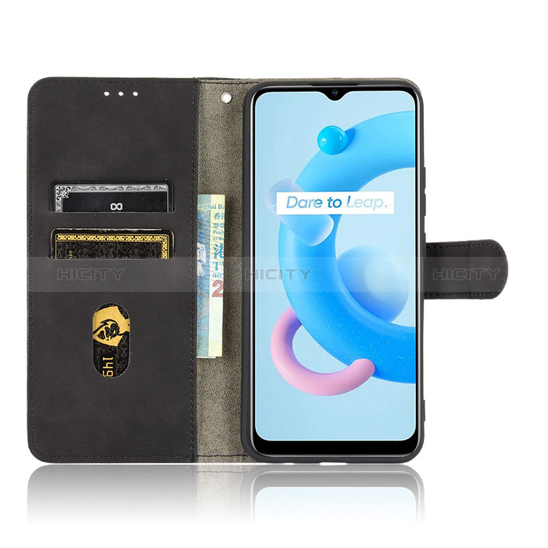 Coque Portefeuille Livre Cuir Etui Clapet L01Z pour Realme C20 Plus