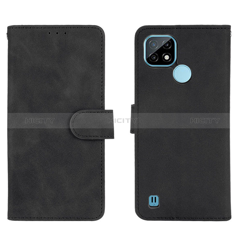 Coque Portefeuille Livre Cuir Etui Clapet L01Z pour Realme C21 Plus