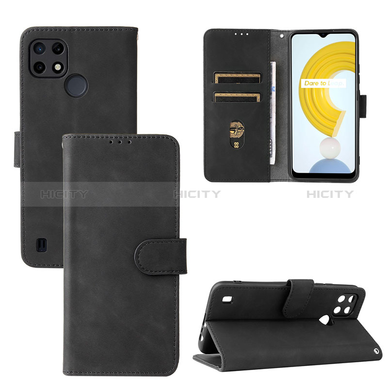 Coque Portefeuille Livre Cuir Etui Clapet L01Z pour Realme C21Y Plus