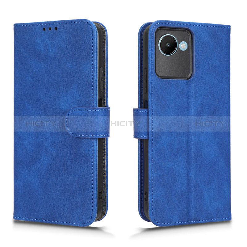 Coque Portefeuille Livre Cuir Etui Clapet L01Z pour Realme C30s Plus