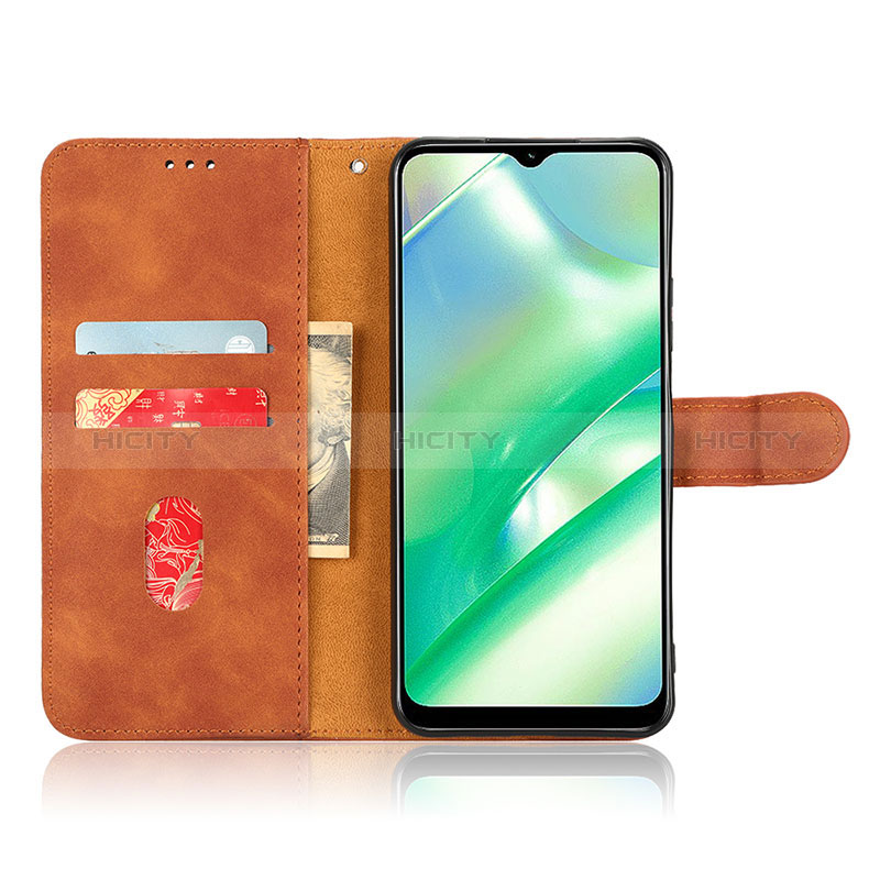 Coque Portefeuille Livre Cuir Etui Clapet L01Z pour Realme C33 (2023) Plus