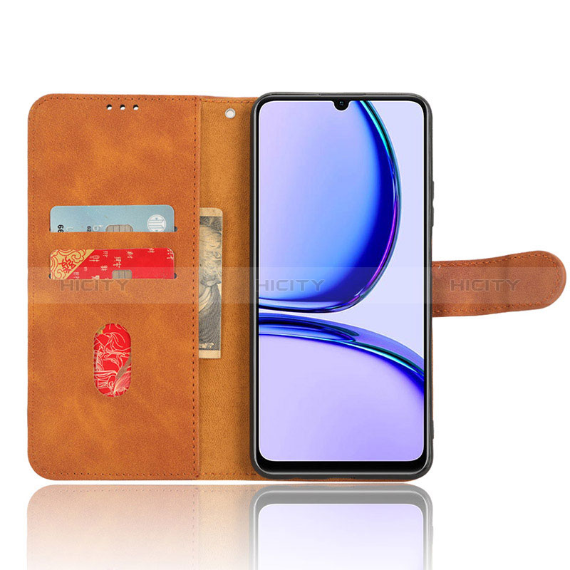 Coque Portefeuille Livre Cuir Etui Clapet L01Z pour Realme C53 Plus