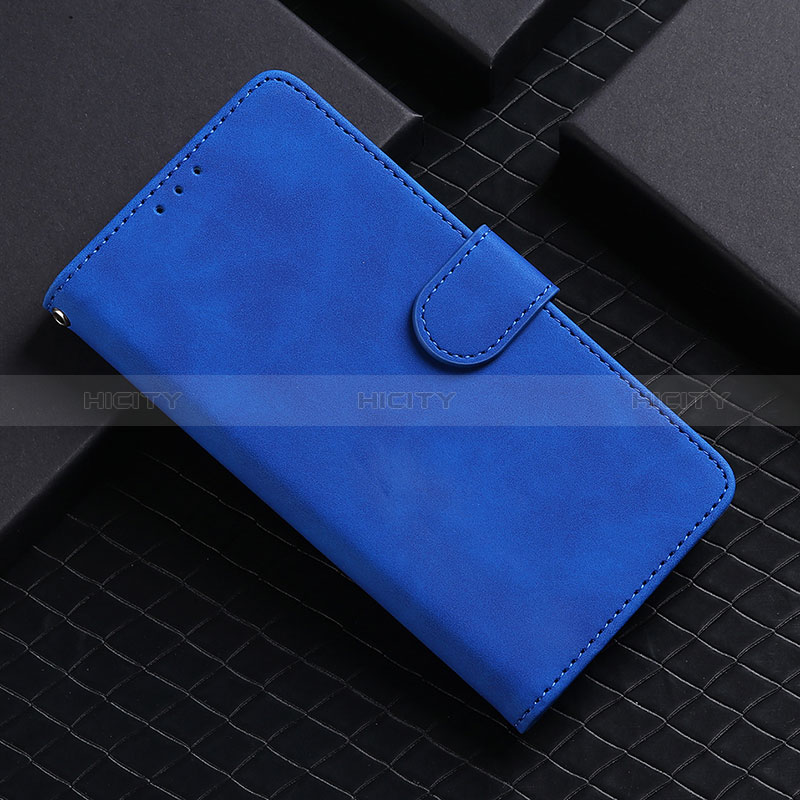 Coque Portefeuille Livre Cuir Etui Clapet L01Z pour Realme Q2i 5G Bleu Plus