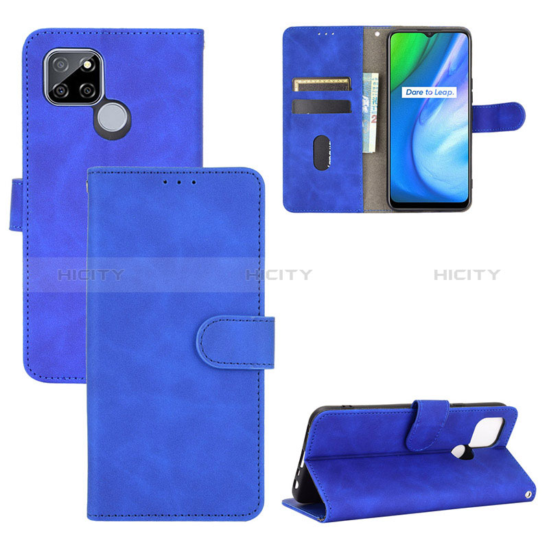 Coque Portefeuille Livre Cuir Etui Clapet L01Z pour Realme Q2i 5G Plus