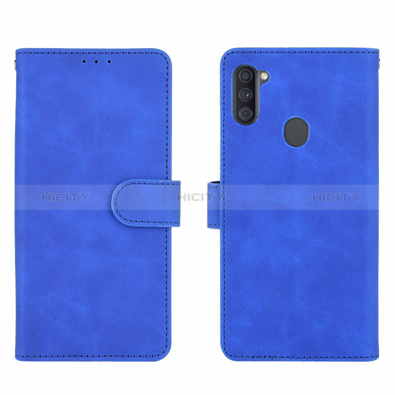 Coque Portefeuille Livre Cuir Etui Clapet L01Z pour Samsung Galaxy A11 Plus