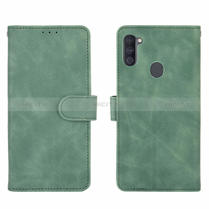 Coque Portefeuille Livre Cuir Etui Clapet L01Z pour Samsung Galaxy A11 Plus