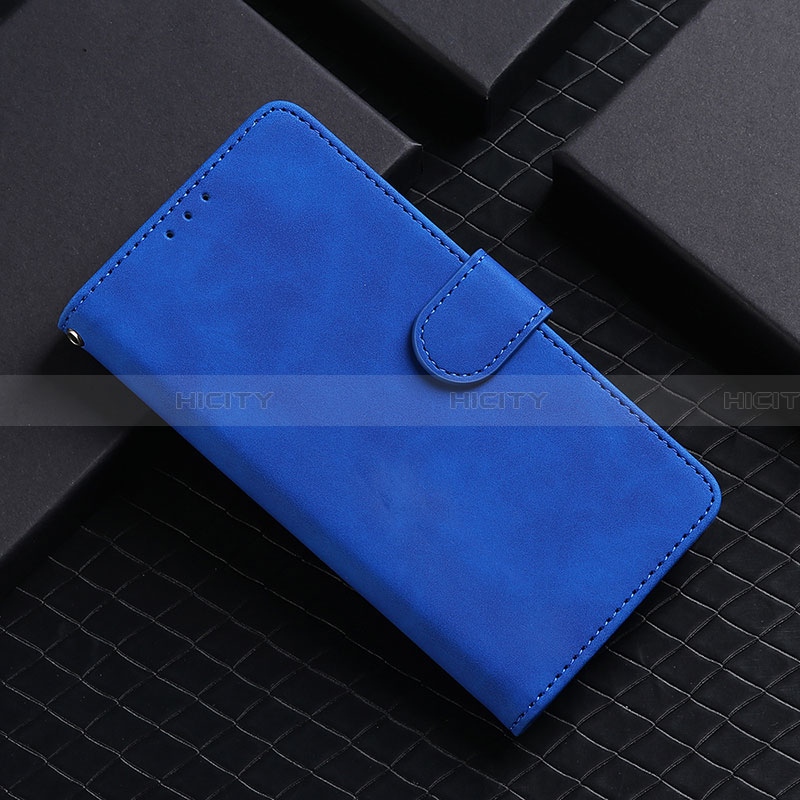 Coque Portefeuille Livre Cuir Etui Clapet L01Z pour Samsung Galaxy A20 SC-02M SCV46 Bleu Plus