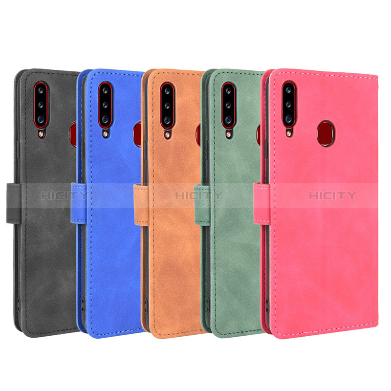 Coque Portefeuille Livre Cuir Etui Clapet L01Z pour Samsung Galaxy A20s Plus