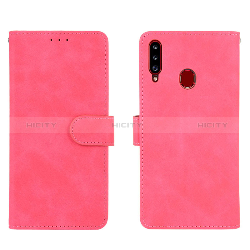 Coque Portefeuille Livre Cuir Etui Clapet L01Z pour Samsung Galaxy A20s Plus