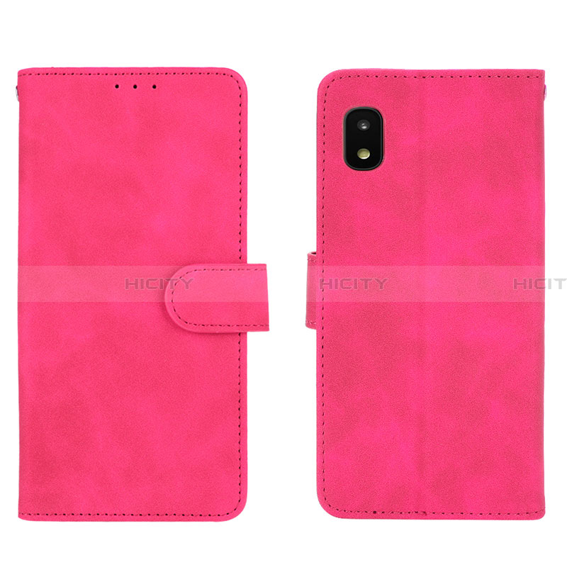 Coque Portefeuille Livre Cuir Etui Clapet L01Z pour Samsung Galaxy A21 SC-42A Plus