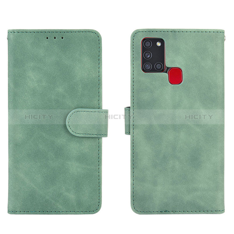 Coque Portefeuille Livre Cuir Etui Clapet L01Z pour Samsung Galaxy A21s Plus