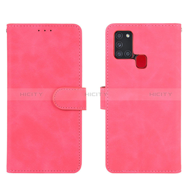 Coque Portefeuille Livre Cuir Etui Clapet L01Z pour Samsung Galaxy A21s Plus