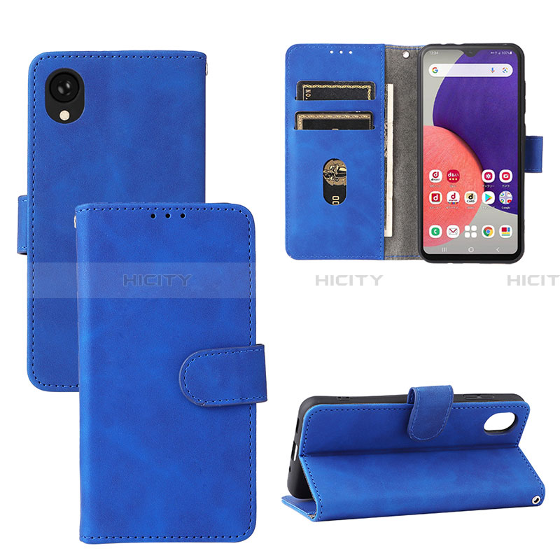 Coque Portefeuille Livre Cuir Etui Clapet L01Z pour Samsung Galaxy A22 5G SC-56B Plus