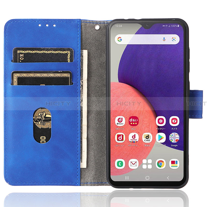 Coque Portefeuille Livre Cuir Etui Clapet L01Z pour Samsung Galaxy A22 5G SC-56B Plus