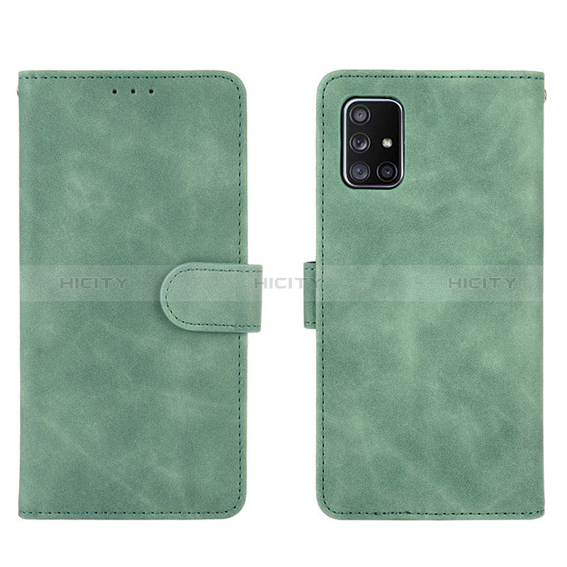 Coque Portefeuille Livre Cuir Etui Clapet L01Z pour Samsung Galaxy A51 4G Plus