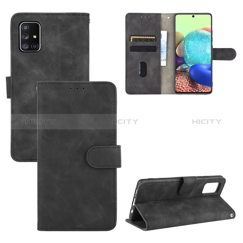 Coque Portefeuille Livre Cuir Etui Clapet L01Z pour Samsung Galaxy A51 5G Plus