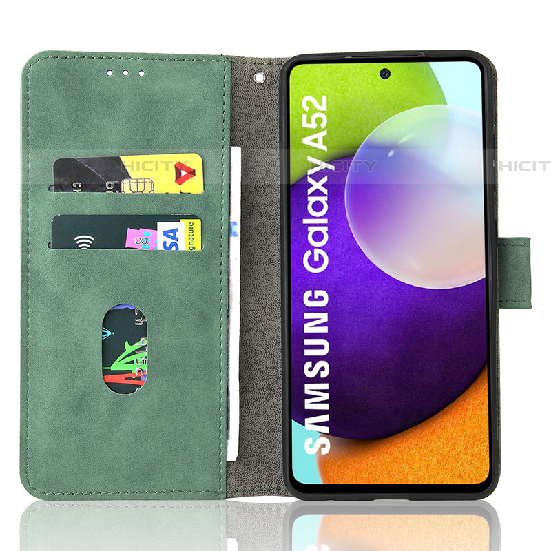 Coque Portefeuille Livre Cuir Etui Clapet L01Z pour Samsung Galaxy A52 5G Plus