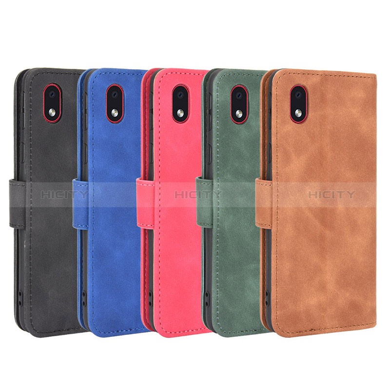 Coque Portefeuille Livre Cuir Etui Clapet L01Z pour Samsung Galaxy M01 Core Plus