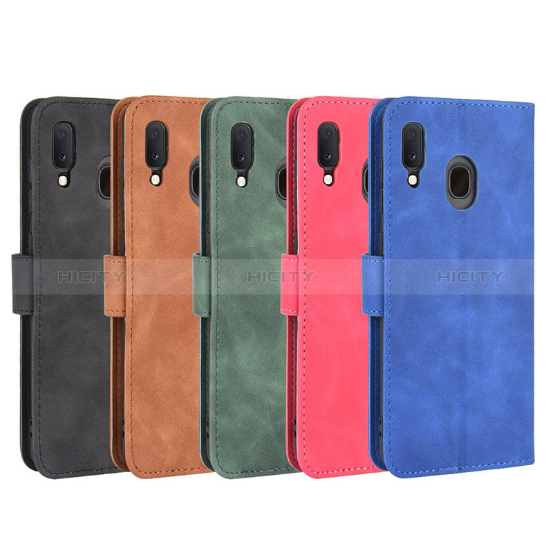 Coque Portefeuille Livre Cuir Etui Clapet L01Z pour Samsung Galaxy M10S Plus