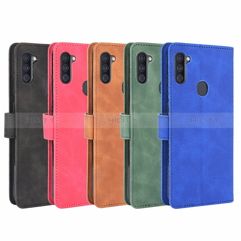 Coque Portefeuille Livre Cuir Etui Clapet L01Z pour Samsung Galaxy M11 Plus