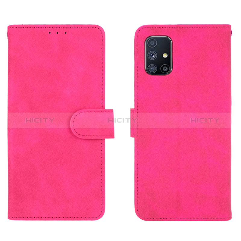 Coque Portefeuille Livre Cuir Etui Clapet L01Z pour Samsung Galaxy M51 Plus