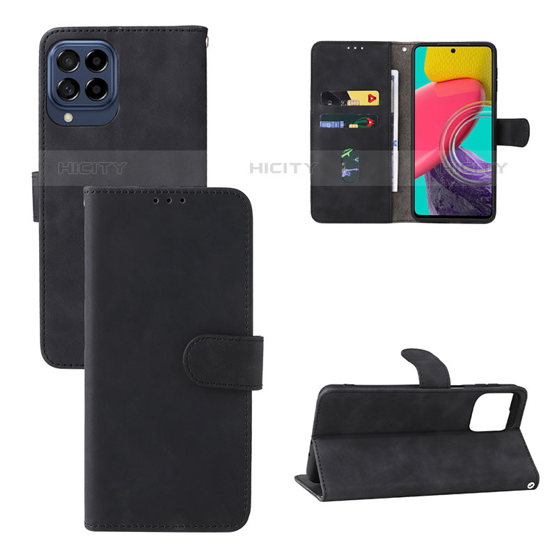 Coque Portefeuille Livre Cuir Etui Clapet L01Z pour Samsung Galaxy M53 5G Plus