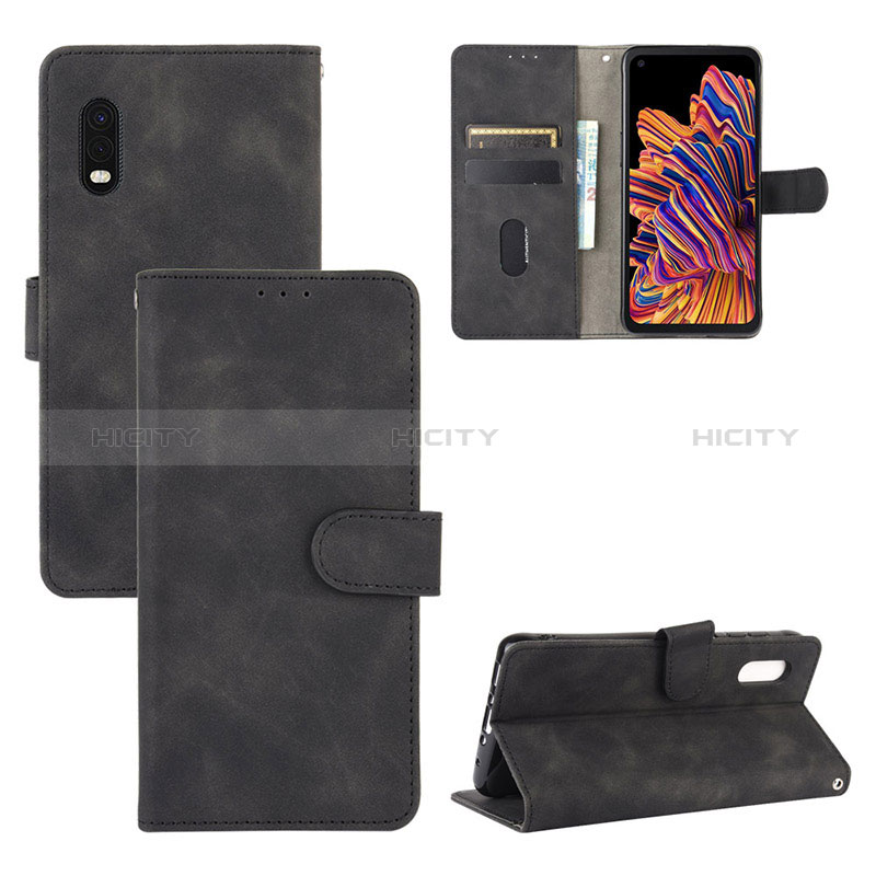 Coque Portefeuille Livre Cuir Etui Clapet L01Z pour Samsung Galaxy XCover Pro Plus