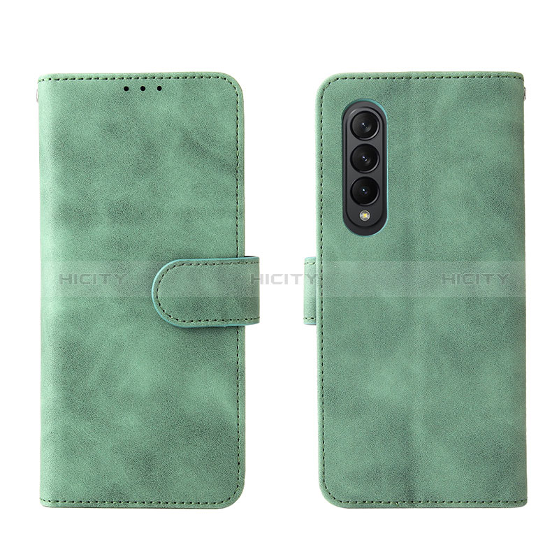 Coque Portefeuille Livre Cuir Etui Clapet L01Z pour Samsung Galaxy Z Fold3 5G Plus