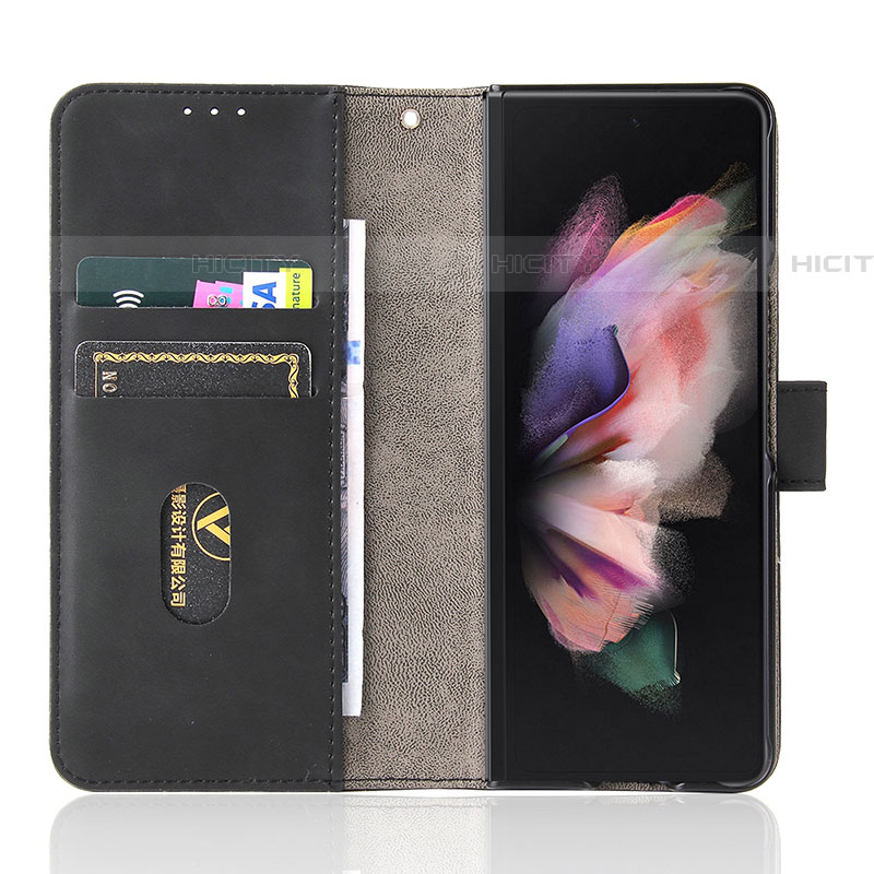 Coque Portefeuille Livre Cuir Etui Clapet L01Z pour Samsung Galaxy Z Fold4 5G Plus