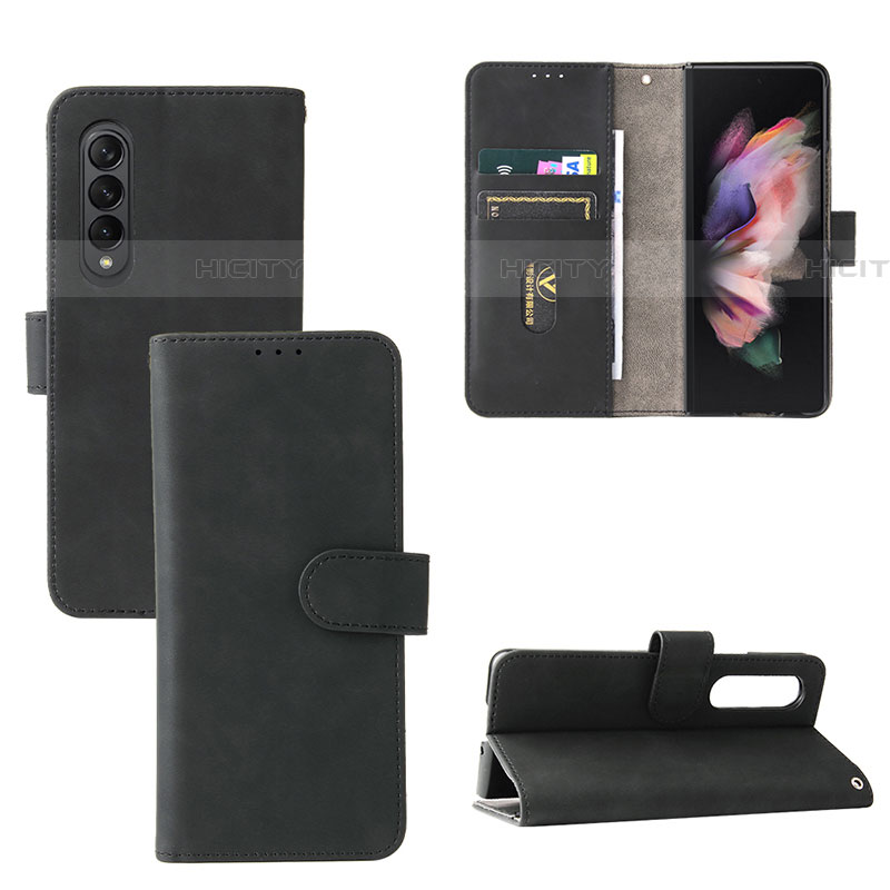 Coque Portefeuille Livre Cuir Etui Clapet L01Z pour Samsung Galaxy Z Fold4 5G Plus