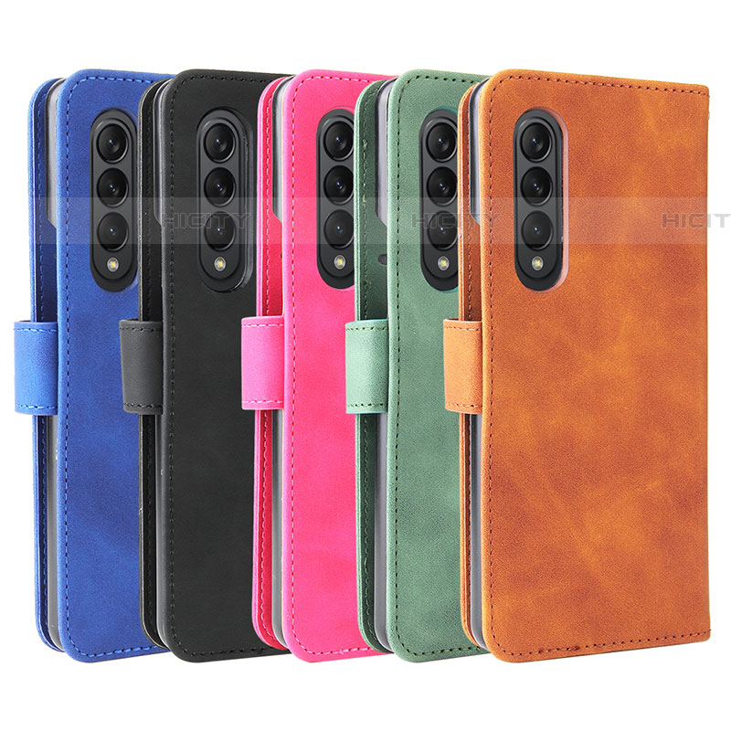 Coque Portefeuille Livre Cuir Etui Clapet L01Z pour Samsung Galaxy Z Fold4 5G Plus