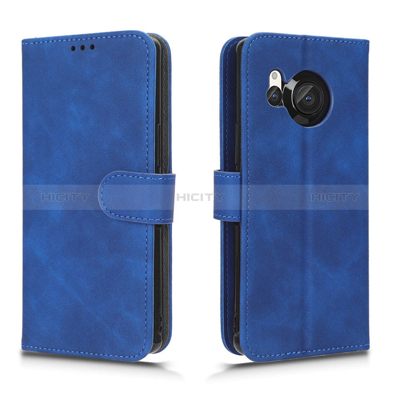 Coque Portefeuille Livre Cuir Etui Clapet L01Z pour Sharp Aquos R8s Plus