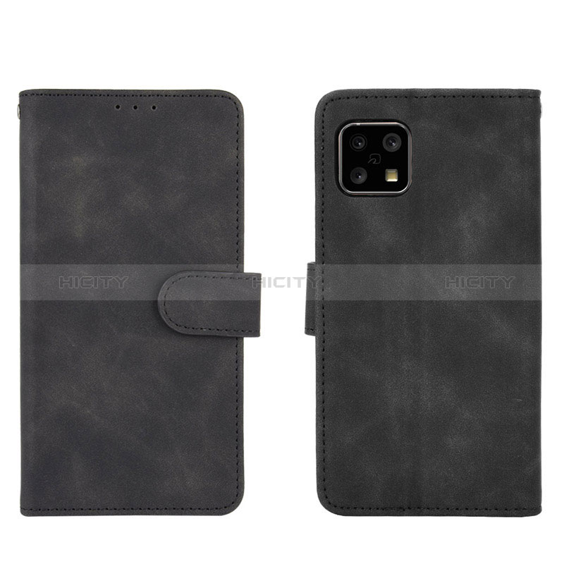 Coque Portefeuille Livre Cuir Etui Clapet L01Z pour Sharp Aquos Sense4 Basic Plus