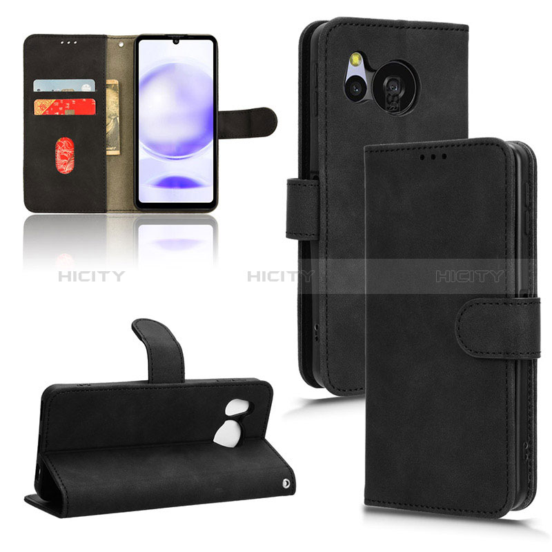 Coque Portefeuille Livre Cuir Etui Clapet L01Z pour Sharp Aquos Sense8 Plus