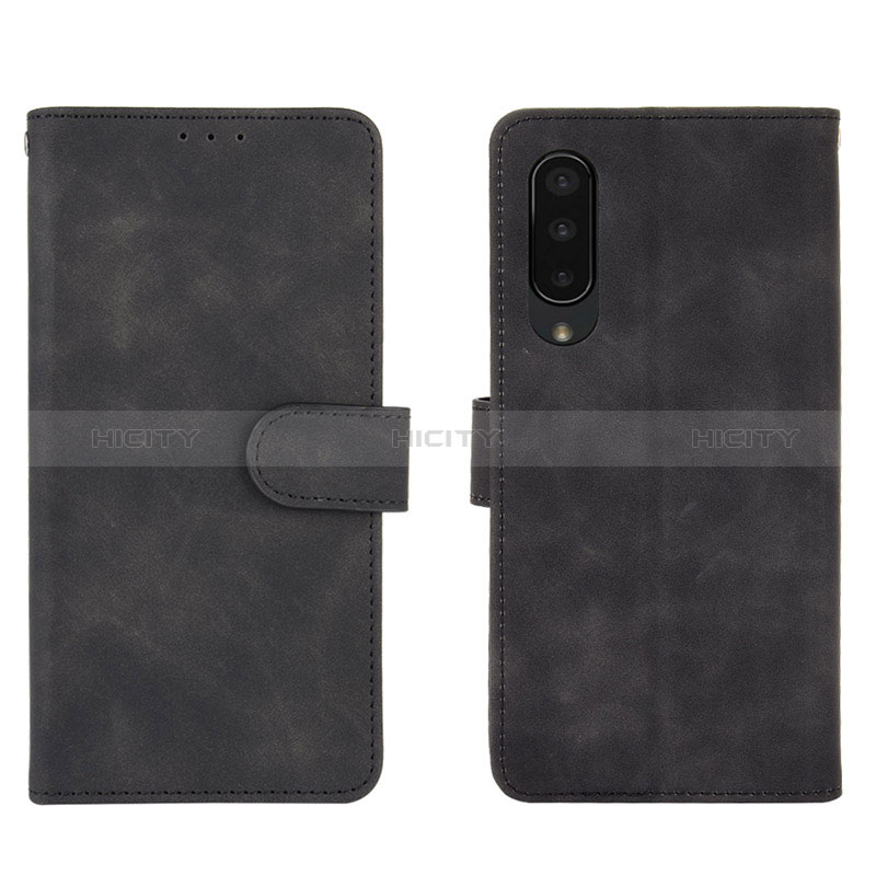 Coque Portefeuille Livre Cuir Etui Clapet L01Z pour Sharp Aquos Zero5G basic Noir Plus